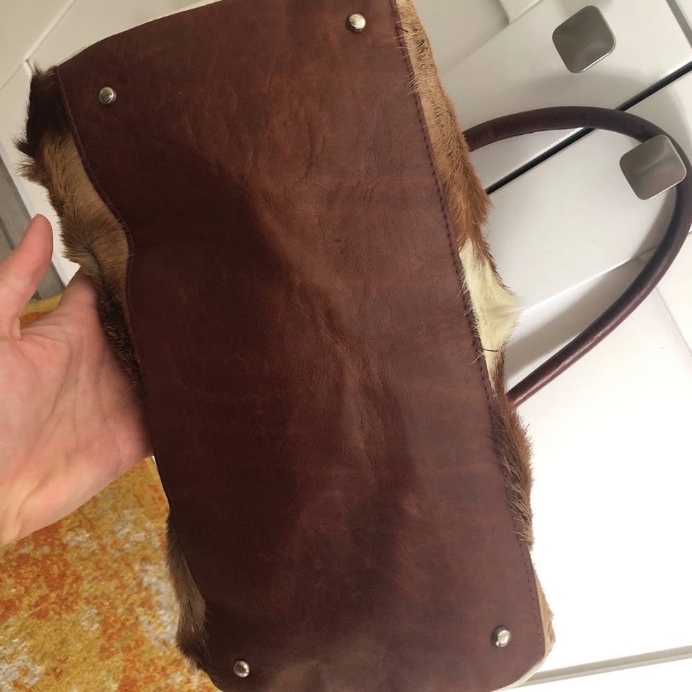 FSP Springbok Gazelle Bag Cape Town Authentic Fur - Picture 5 of 10